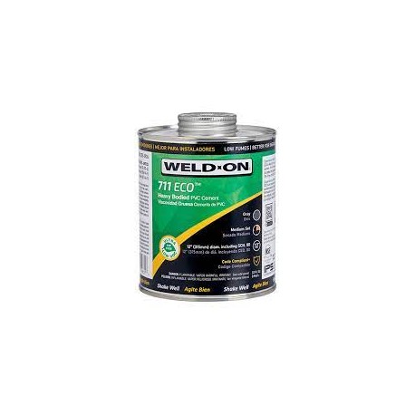 PEGAMENTO PVC 711 ECO, 1/2 LT GRADO INDUSTRIAL